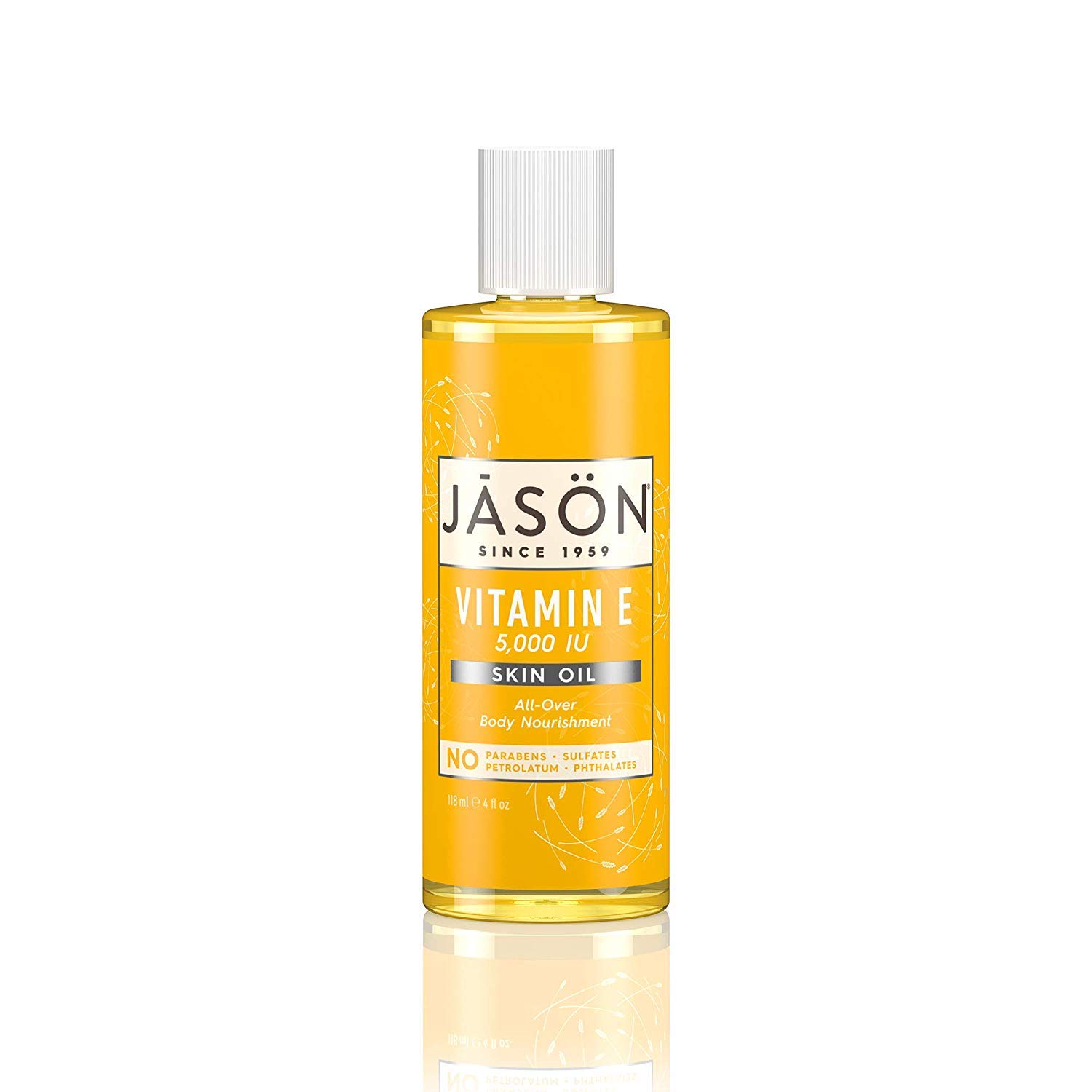 JASON Vitamin E 5,000 IU All Over Body Nourishment Oil, 4 oz. Pack of 3 Packaging May Vary