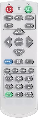 WINFLIKE Q-3101 Remote Control Replace for ViewSonic Projector PA503XP PG700WU PS500X PS501W PA500S PA503S PA503SP PA503W PA503X Remote