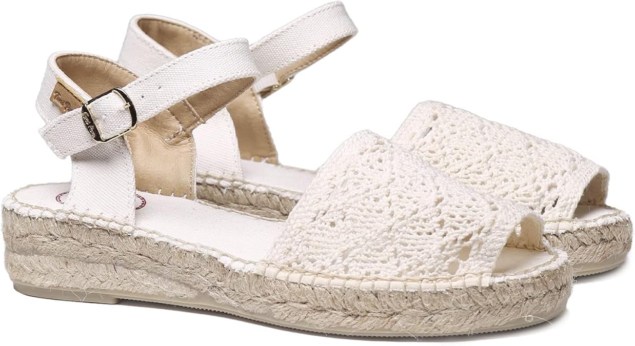 Toni Pons Eulalia abarca-Style Women's Espadrille Made of Fabric.