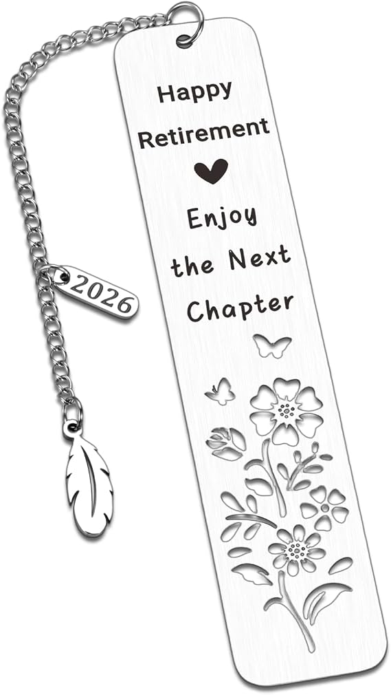 Retirement Gifts for Women 2026 Farewell Bookmark for Coworker Leaving