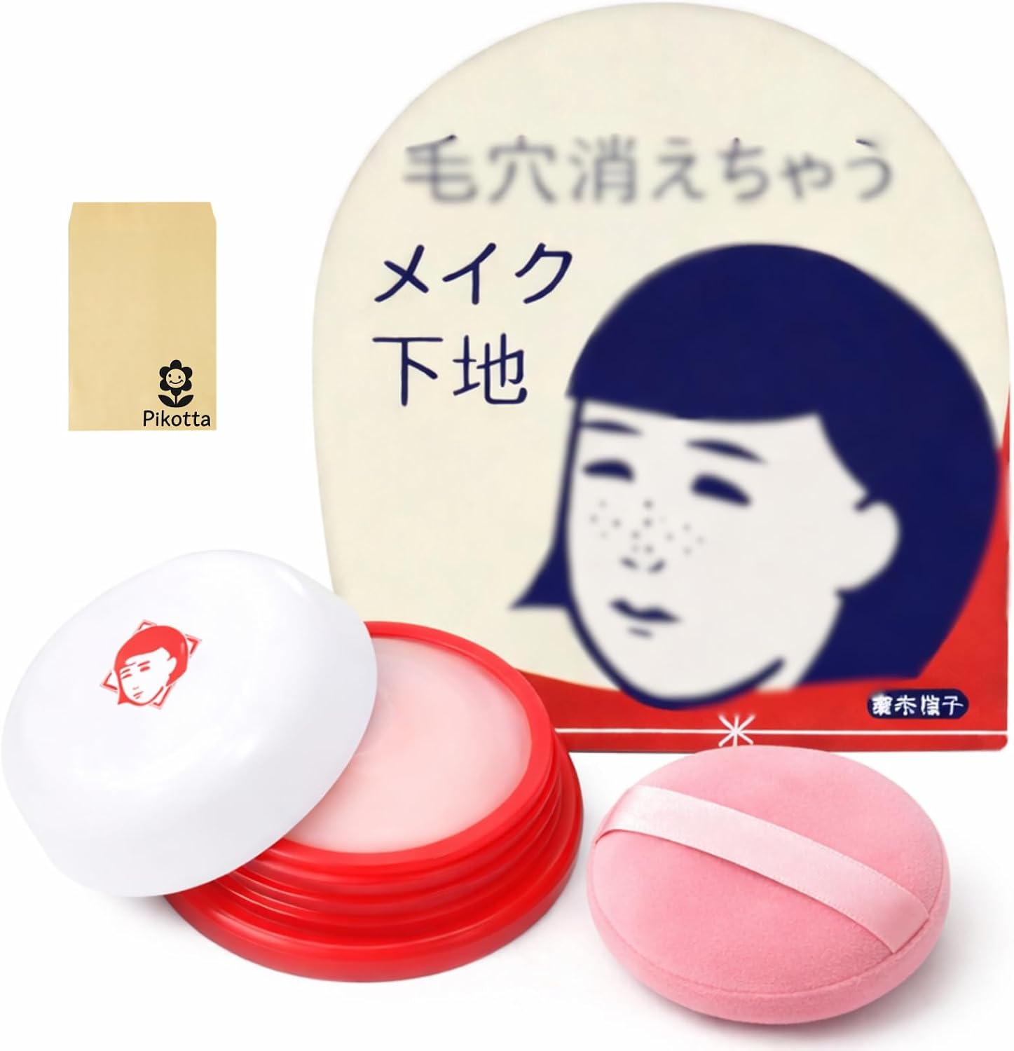 Pikotta Foundation Makeup Sponge Set, Pore Concealment