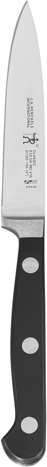 Henckels Classic 4-Inch Paring Knife, Razor-Sharp, German Engineered