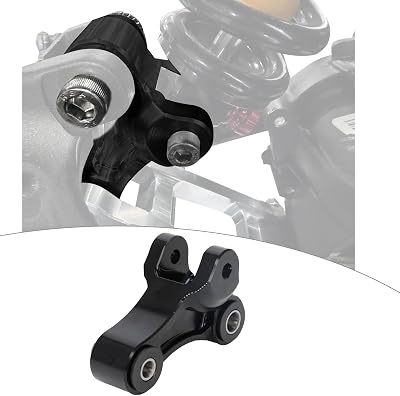 CHANGCHENG Dirt Bike Rear Shock Mount Talaria Shock Absorber Triangular Linkage for Talaria Sting MX3 MX4 Electric Dirt Bike Black