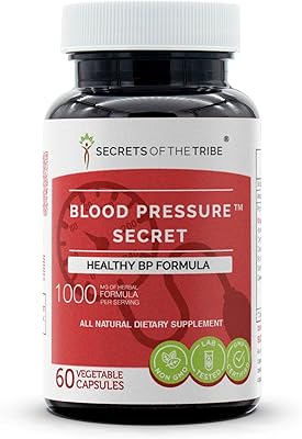 Secrets of the Tribe - Blood Pressure Secret, Healthy Circulation Formula, Herbal Supplement Blend 60 Capsules