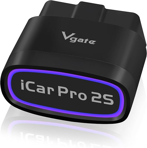 Vgate iCar Pro 2S Bluetooth 5.2 OBD2 Vehicle Scan Tool for iPhone, Android and Windows