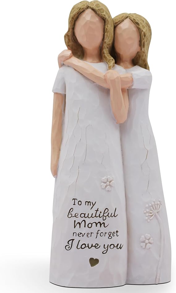 Mom Birthday Gifts from Daughter,Gifts for Mom Hand-Painted Figurines