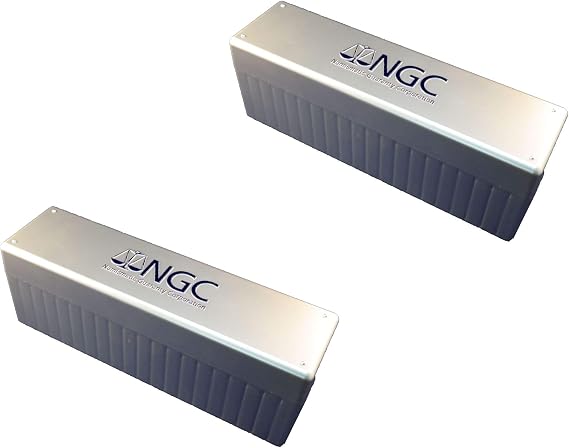 Plastic Storage Box for 20 Slab Coin Holders Two Pack