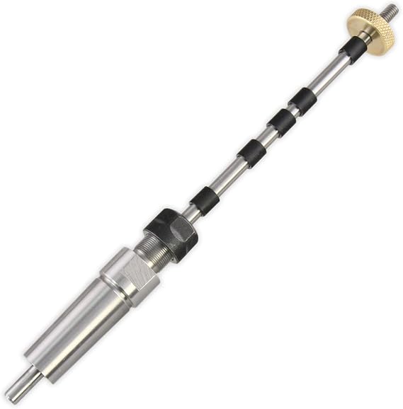Hurricane Turning Tools, Lathe Pen Mandrel with Sliding 7mm Shaft, #2MT