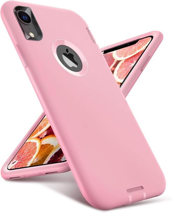 ORIbox Case Compatible with iPhone XR Case, Soft-Touch Finish of The Liquid Silicone Exterior Feels