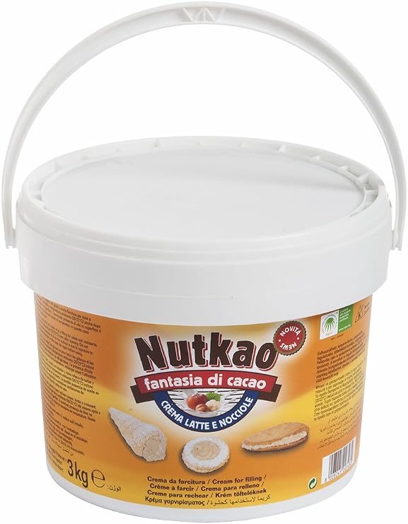 Nutkao Selection: Milk Cream Spread & Milk & Hazelnut Spread 2 x 3Kg Catering Pack