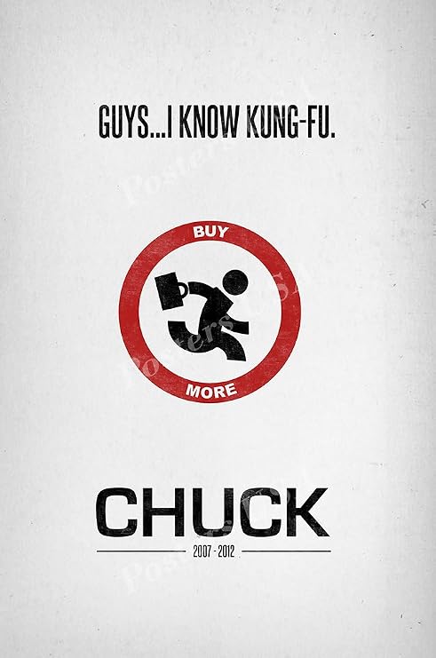 Posters USA Chuck TV Series Show Poster GLOSSY FINISH - TVS185 (16" x 24" (41cm x 61cm))