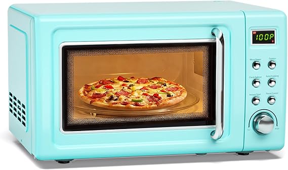0.7Cu.ft Mini Microwave Countertop w/ 5 Micro Power, 700W
