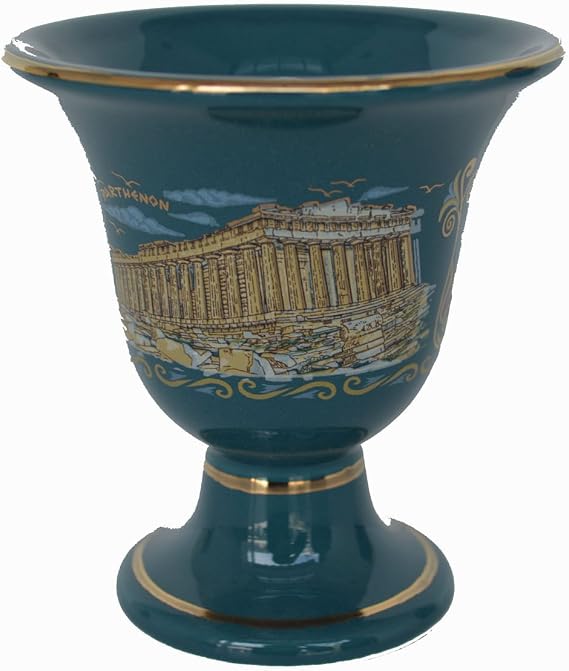 Pythagoras Cup of Justice - Tantalus Cup - Acropolis Parthenonas Ancient Greece
