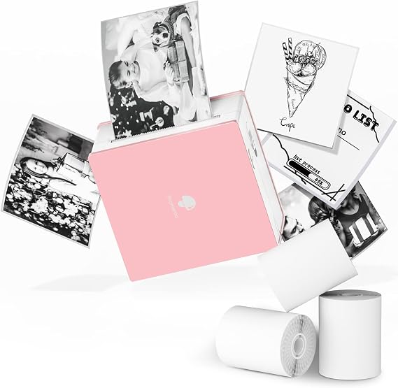 Phomemo Mini Sticker Printer, Inkless Thermal Sticker Printer Maker