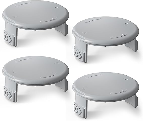 Eventronic 4 Pack AC14HCA Replacement Spool Cap Compatible with Ryobi Weed Wacker, Weed Eater Covers Parts Fit for Ryobi One+ 18V, 24V, 40V Cordless String Trimmers