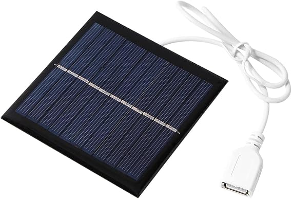 1W 5.5V USB Solar Panel DIY Solar System for Cell Phone Charger 95X95mm Great Performance Solar Panel Phone Charger.