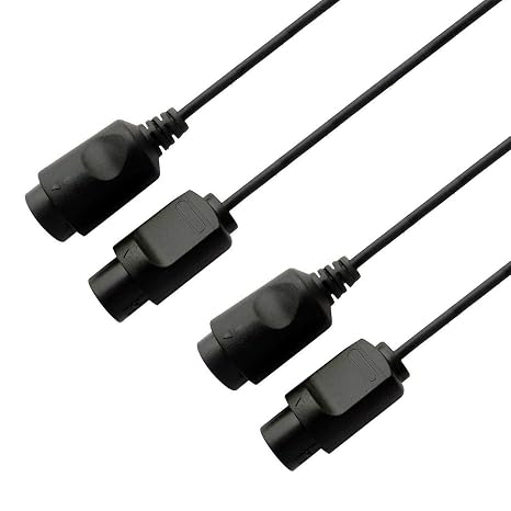 tesha 4Pack N64 Controller Extension Cable 6FT Cord for Nintendo 64 Console