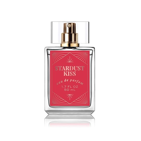 Celestial Women's Perfume Spray - Stardust Kiss 1.7 oz 50 mL (Pink Label) - A cosmic blend of Sweet Hints of Strawberry, Pink Lotus, and Vanilla - Tru Fragrance and Beauty
