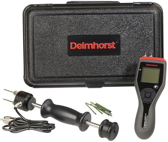 JX-20/P01 Digital Wood Moisture Meter Package/Includes meter, 324CAS-0112 carrying case, 26-ES hammer electrode, and (10) extra 496 pins for 26-ES.