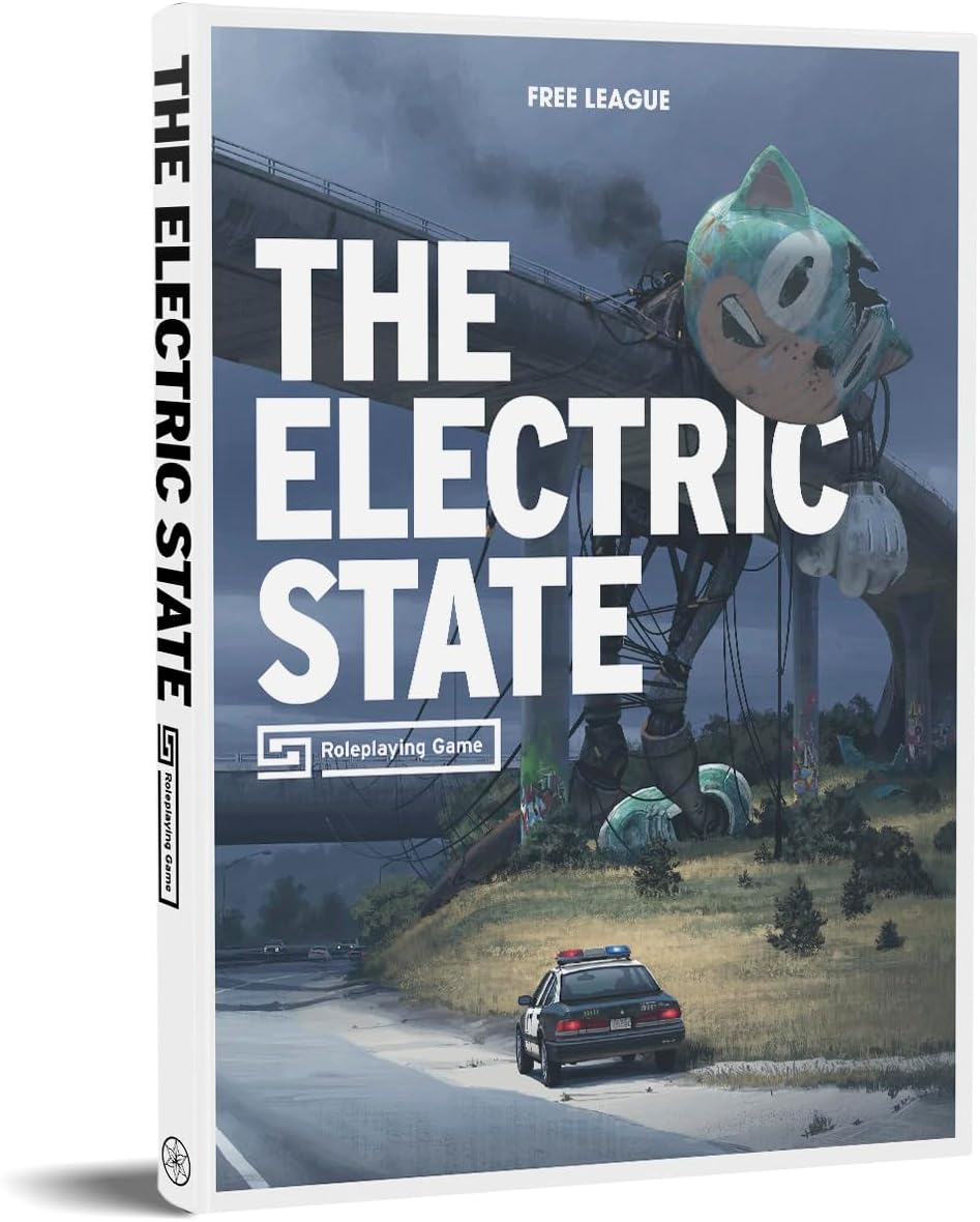 Free League Publishing The Electric State RPG Core Rulebook Tabletop Roleplaying Game for Adults, Family, Teens 14