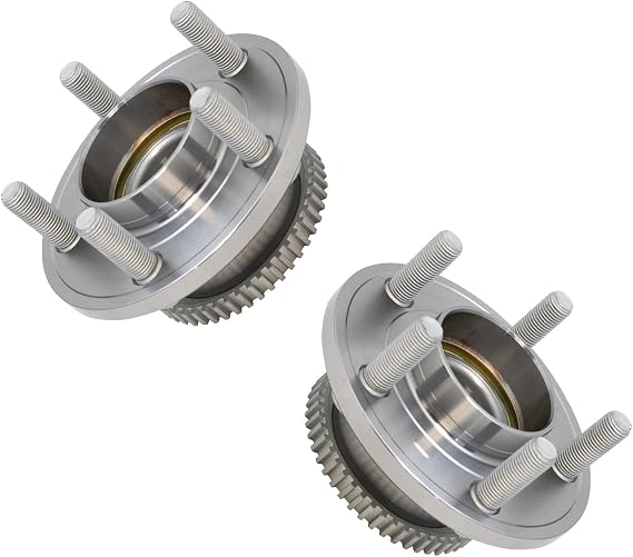 Front Wheel Bearing and Hub Assembly Set 2 Piece
