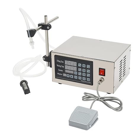 Filling Machine 50 W Liquid Filling Machine 1 Heads Liquid Filling Machine Filling Machine Digital Control 5-3500 ml