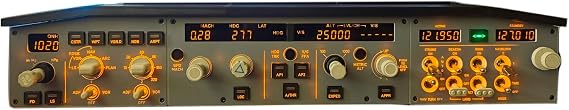 Simulator A320 FCU CUBE Driving Mode Flight Control;Simulated Flight FCU+EFIS+Customized Lighting Frequency Mode+Landing Gear Mode Support For X-Plane MSFS2020 (FCU CUBE+EFIS +Lighting Mode)
