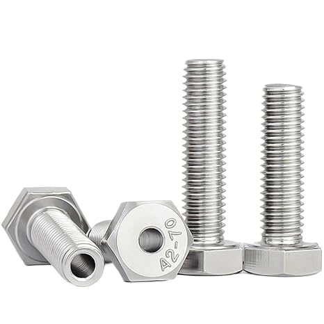 5 Sets M4 M5 M6 M8 M10 M12 M14 M16 M20 Outer Hexagon Hollow Screw 304 Stainless Steel Hollow Bolt Mask Machine Through Hole Screw(M16x40)
