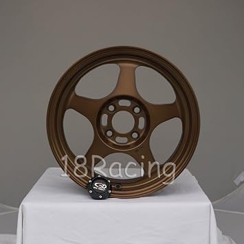 4 Pcs Rota Slipstream Wheels 15x6.5 Pcd:4x100 Offset:40 Hb:67.1 Full Royal Sport Bronze