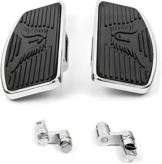 Adjustable Motorcycle Front Floorboards Foot Pegs Compatible with Harley Sportster 1200 883