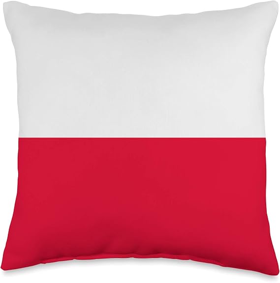 Polish Pillow Polish Flag Pillow Poland Flag Gift Idea Throw Pillow