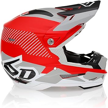 6D HELMETS ATR-2 Fusion Off-Road Helmet | Rebuildable ODS System, Tri-Composite Shell, Air-Gap Ventilation, DOTECEASTM Certified