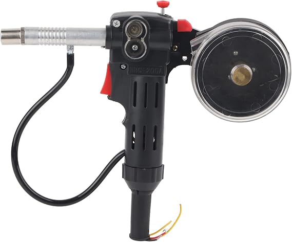200A Aluminum Spool Gun, 10FT Cable for MIG Welding, Suitable for Tools and Engine Equipment (CO2 Welding)