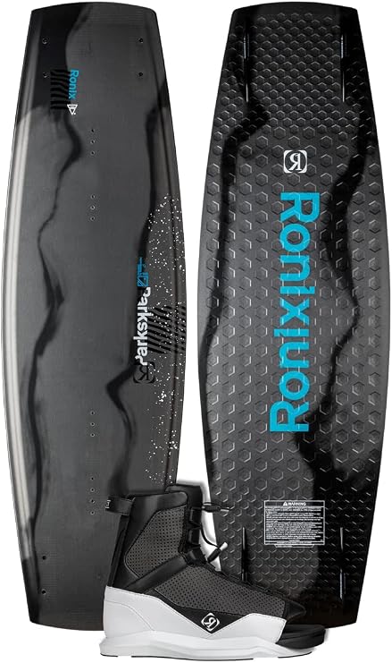 Ronix Parks Wakeboard, 144 cm w/ District Boots, 10.5-14.5