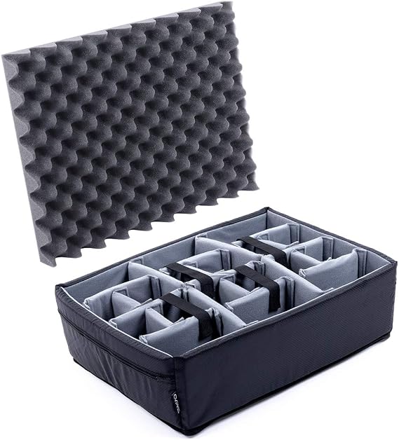 CVPKG Presents Grey Padded Divider Set for Pelican 1550.