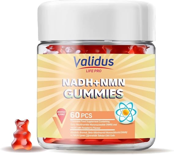 Validus Nmn 50 Mg Nadh 20 Mg 60 Gummies