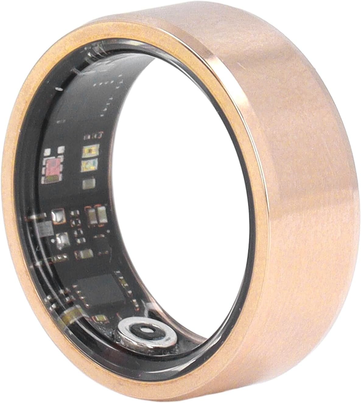 Smart Health Ring, Smart Ring IP68 Water Resistant Sleep Monitoring Long Battery Life for Gift 8, Gold, BROLEO3zgdeu69nw-11