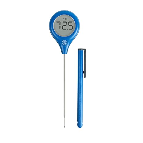 ThermoWorks ThermoPop 2 Best Value Instant Read Thermometer - Nautical Blue