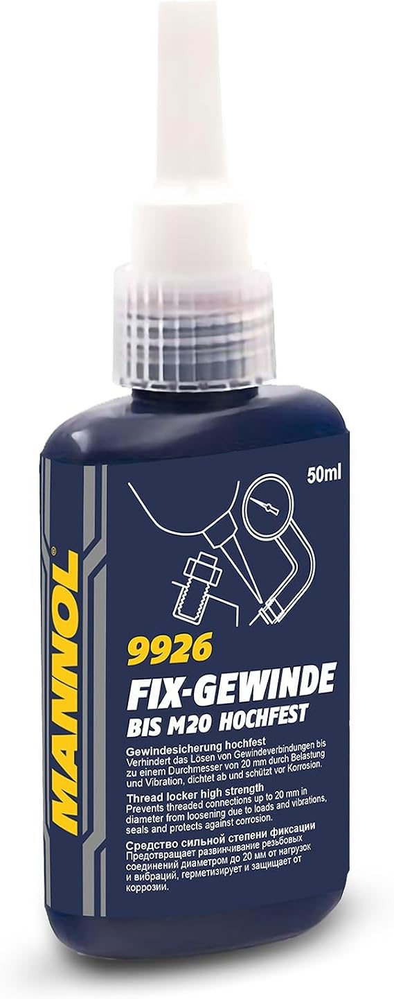 MANNOL threadlocker high Strenght 50ml
