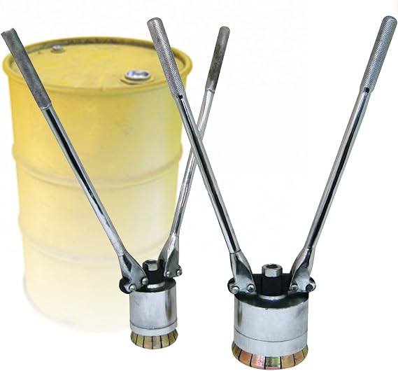 200 Liter Drum Pressure Cap Sealer Drum Crimping Tool, 35 and 70 mm Crimp Sealer, 53 Gallon Manual Drum Sealer