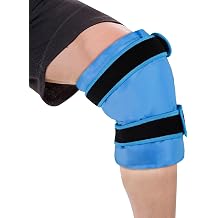 Adjustable Knee Ice Pack Wrap with Reusable Gel, Cold & Hot Therapy for Post-Sports, Injury Relief, Physiotherapy & Recovery