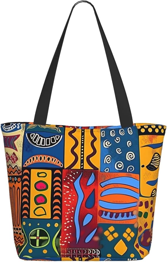Beautiful peacock Printed Shopping Tote Bag Reusable Grocery Bags Shoulder Bag for Shopping, Beach,Travel, Work