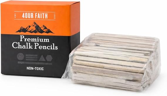 Thin Slate Pencils 500g | Natural Edible Chalk | Indian Limestone Candy Snack | Mineral-Rich Earthy Treat | Traditional Craving Satisfier