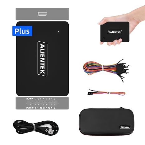 DL16 Plus USB Logic Analyzer with 500MHz Max Sample Rate,16Channels, 3.5Gbits Memory, USB 2.0 Interface,ARM FPGA Debug Protocol Decoding Software (DL16 Plus)