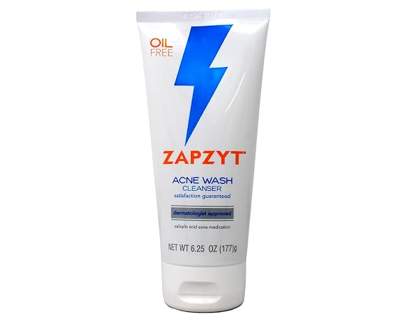 ZAPZYT Acne Wash Treatment For Face & Body - 6.25 oz