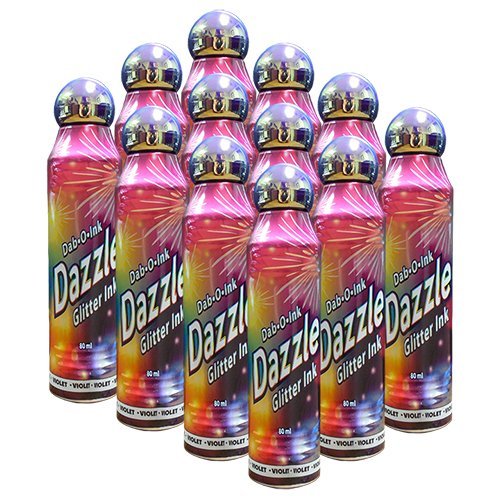 One Dozen 3oz Dazzle Violet Bingo Dauber