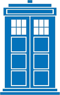 Doctor Who Tardis - Vinyl Decal Sticker Bumper car Window Laptop Computer Wall - 5.0x7.9
