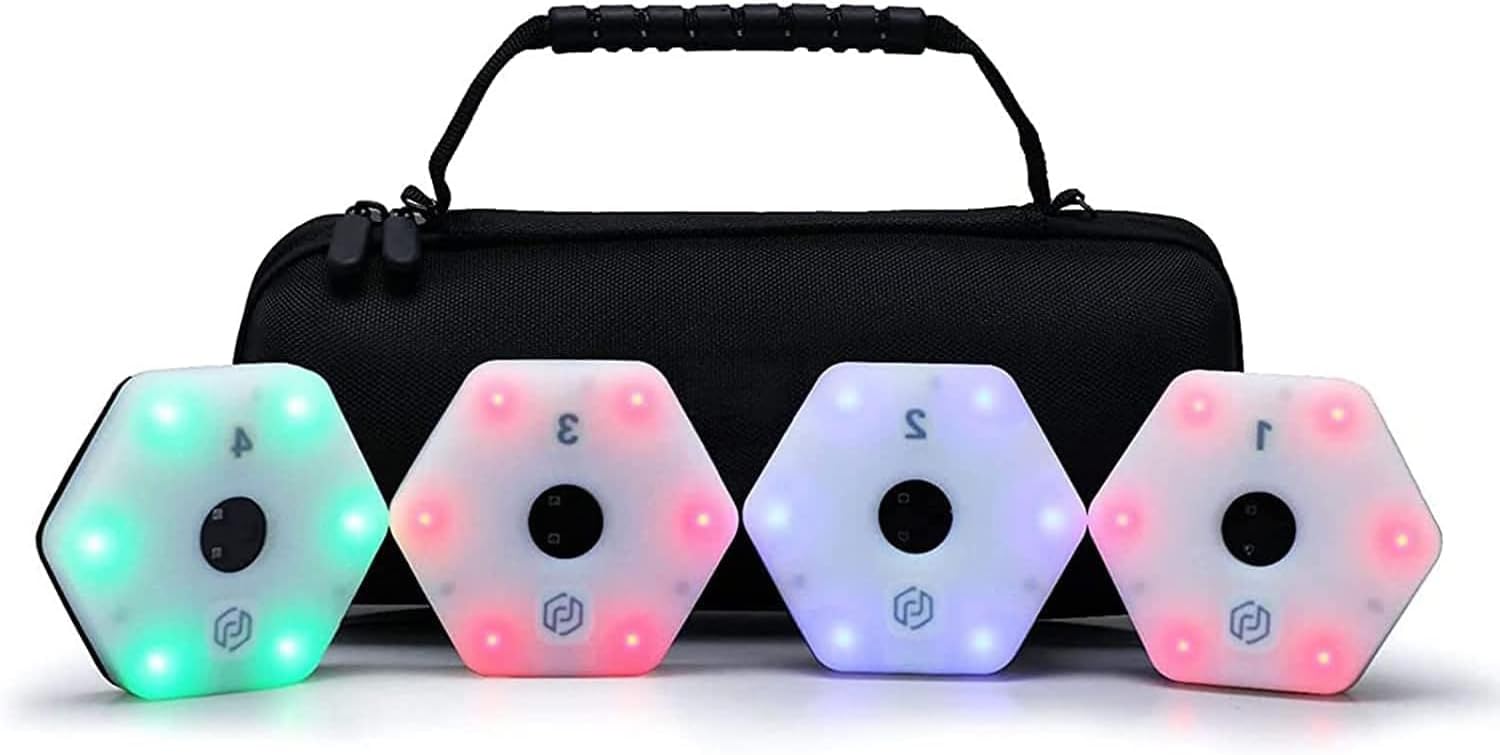 Agile Fitness Light, Speed Agility Response Equipment, Smart App Connect, for Coaches, Gyms Sports Facilities 4 Lights