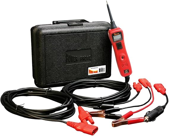 Power Probe 3 Circuit Tester Kit with Case & Accessories (PP319FTCRED)