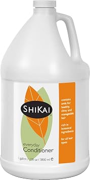ShiKai Everyday Hydrating Conditioner (Unscented, 1 Gallon) | with Borage & Jojoba Oil | Promotes Healthy Scalp | Nourish & Shine | Vegan, Plant-Based